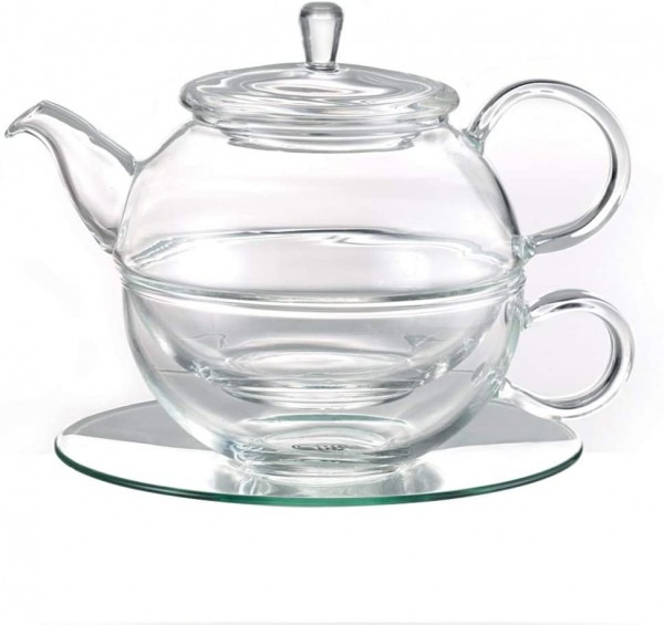 Tea for One Set Lucas aus Glas