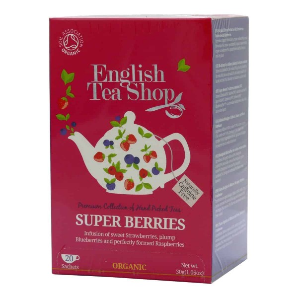 English Tea Shop - Super-Beeren, BIO, 20 Teebeutel