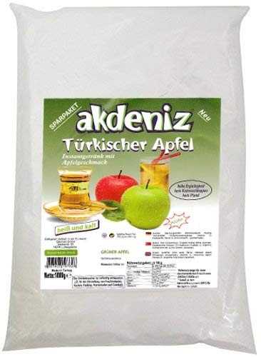 Türkischer Apfeltee Instant Akdeniz - grün 1KG