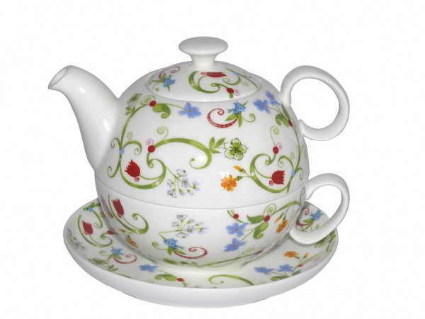 Tea for One Set TeaLogic Fleurette 