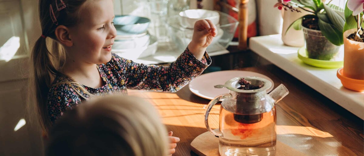 Kindertee – milde Früchtetees und Kräutertees...