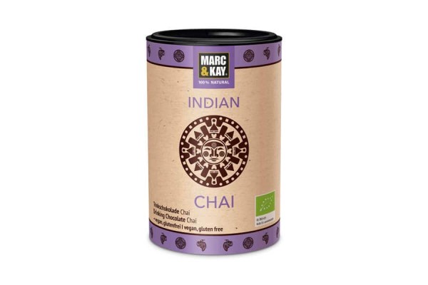 Bio Trinkschokolade "Indien Chai" 250g Dose