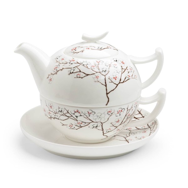 Tea for One Set TeaLogic White Cherry