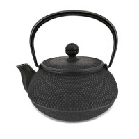 Iwachu - japanische Gusskanne Arare 0,65l schwarz