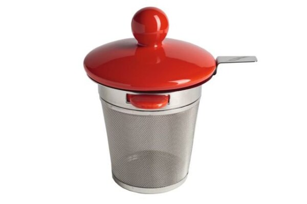 Edelstahl Teefilter mit Schlitz für Kannen 7cm
