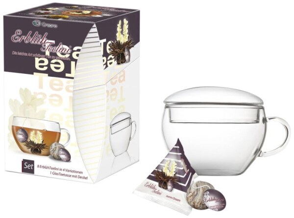 Erblüh Tee - Teelini schwarzer Tee Geschenkset