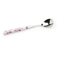 Teelöffel mit Porzellangriff  Cherry Blossom von...