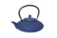 Eisenkanne MAOCI Kambin 1,25l in Blau-Gold