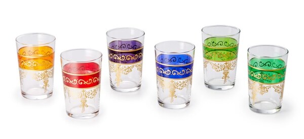Teegläser - Set "Dina" 6fach
