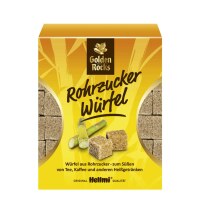 Rohrwürfelzucker "Golden Rocks" braun 500g