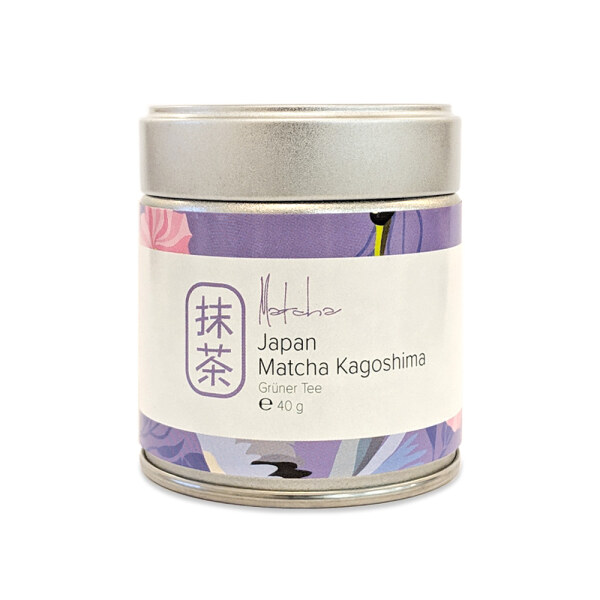 grüner Tee Kagoshima Matchapulver 40g Dose BIO