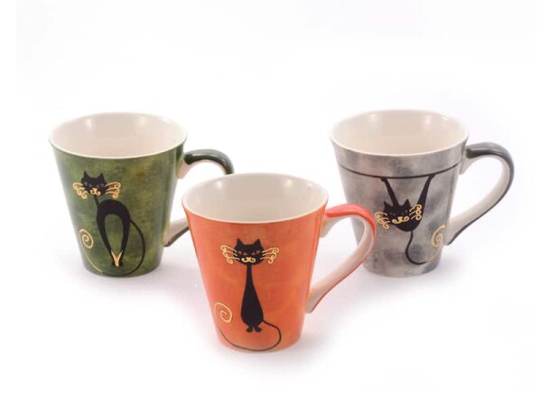 Cha Cult Becher Set Mitsy - 3er Set mit Goldauflage