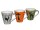 Cha Cult Becher Set Mitsy - 3er Set mit Goldauflage