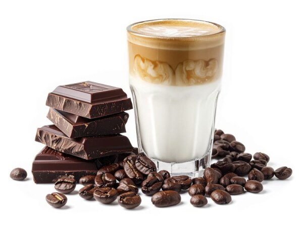 Kaffee Latte Macchiato Schoko