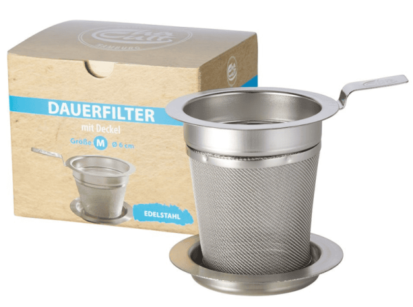Edelstahl Teefilter Cha Cult "M" für Kannen 6cm
