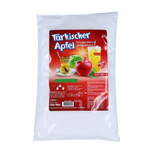 Türkischer Apfeltee Instant - rot 1KG Sparpaket