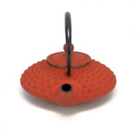 Iwachu - japanische Gusskanne Kambin 0,75l rot