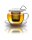 Creano TeeGlas Jumbo 450ml mit Filter
