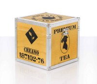 Geschenk-Set Holzbox Erblüh Weißer Tee