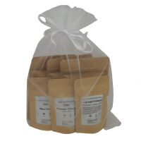 Probierset weißer Tee im Organza Beutel