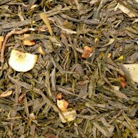 Grüner Tee aromatisiert Banane-Apfel-Erdbeere