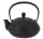 Iwachu - japanische Gusskanne Seigaiha 0,65l schwarz