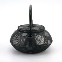 Iwachu - japanische Gusskanne Mari Asobi 0,65l schwarz