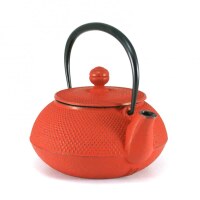 Iwachu - japanische Gusskanne Arare 0,55l rot