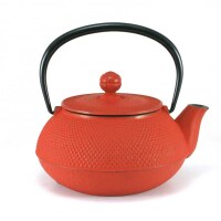 Iwachu - japanische Gusskanne Arare 0,55l rot