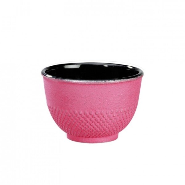 Teecup Gusseisen Iwachu fuchsia-silber 0,1l