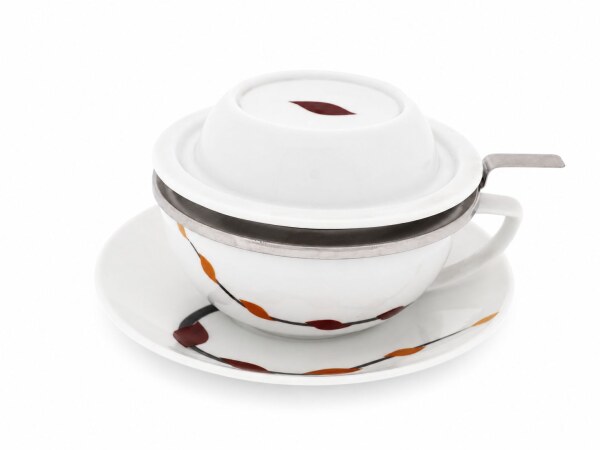 Porzellan Tasse Perfekt Tea mit Filter 0,25l