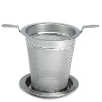 Edelstahl Teefilter "XL" 8cm Doppelhenkel