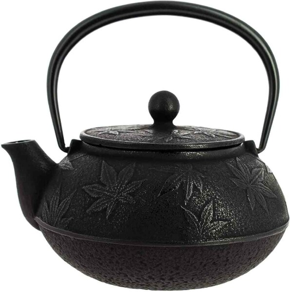 Iwachu - japanische Gusskanne Kaede 0,65l schwarz