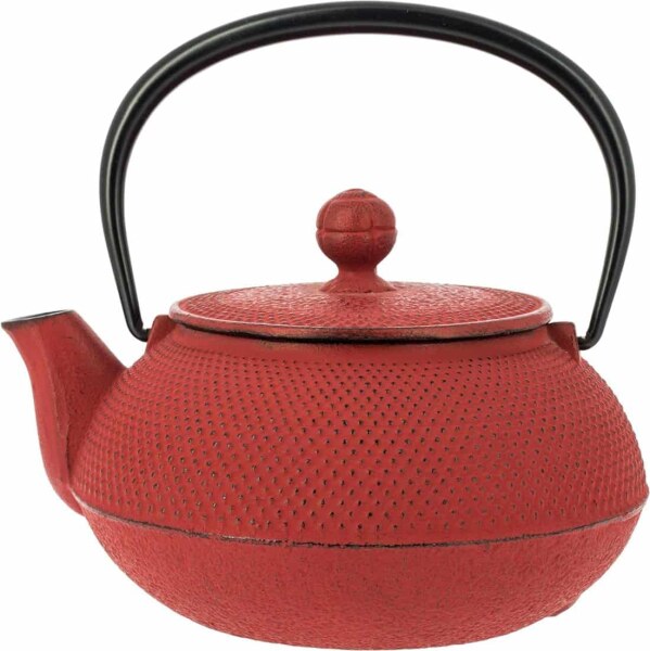 Iwachu - japanische Gusskanne Arare 0,65l rot