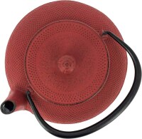Iwachu - japanische Gusskanne Arare 0,65l rot