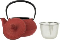 Iwachu - japanische Gusskanne Arare 0,65l rot