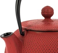 Iwachu - japanische Gusskanne Arare 0,65l rot