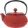 Iwachu - japanische Gusskanne Arare 0,65l rot