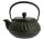 Iwachu - japanische Gusskanne Nami 0,65l schwarz-gold