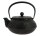 Iwachu - japanische Gusskanne Ginkgo 0,65l schwarz
