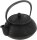 Iwachu - japanische Gusskanne Ginkgo 0,65l schwarz