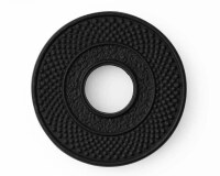Eisenuntersetzer Iwachu Japan schwarz 10cm