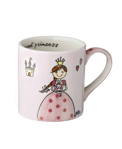 Kinder Becher Mila Design Prinzessin 0,18l