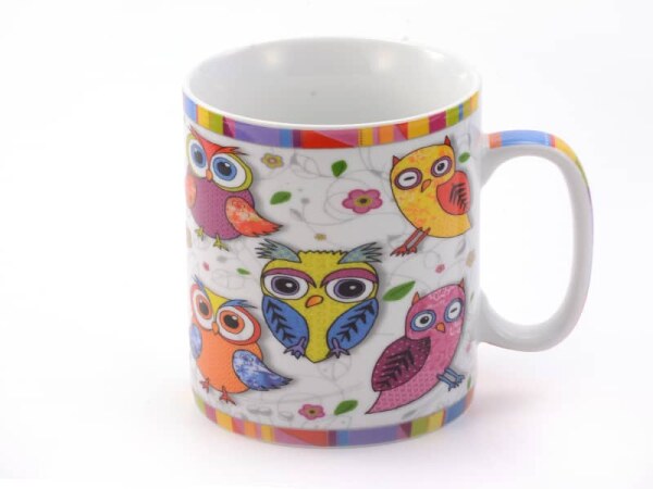 Jumbo-Becher Cha Cult "Eule" 0,75l