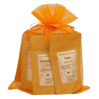 Probierset Rotbusch Tee im Organza Beutel