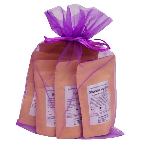 Probierset Kräuter Tee aromatisiert im Organza Beutel