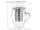Creano Teeglas All-in-One 0,4l Edelstahl-Sieb