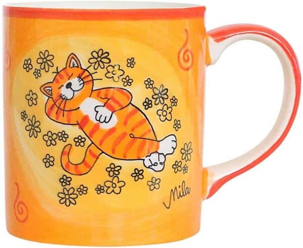Becher Mila Design "Verschnaufpause" 0,25l