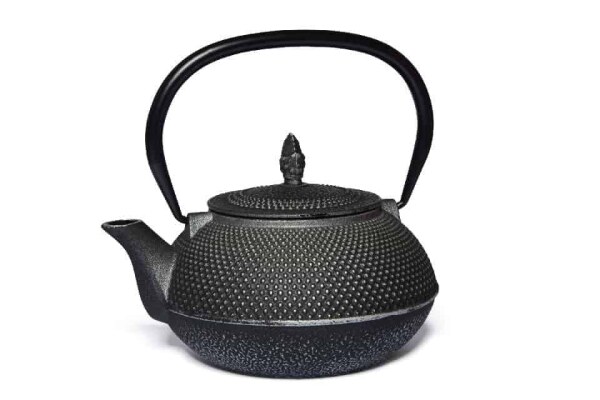 Eisenkanne MAOCI Arare 0,9l Schwarz-Silber