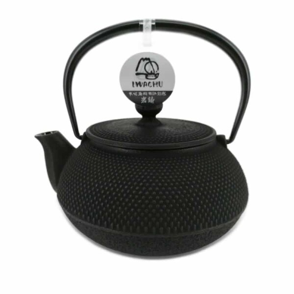 Iwachu - japanische Gusskanne Arare 1,2l schwarz
